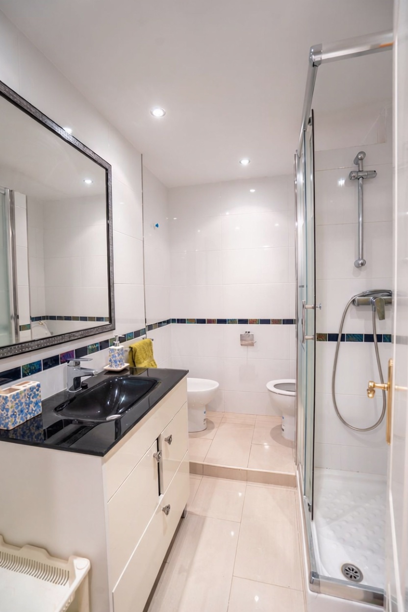Apartamento em primeira linha de praia em Fuengirola — Casa banho
