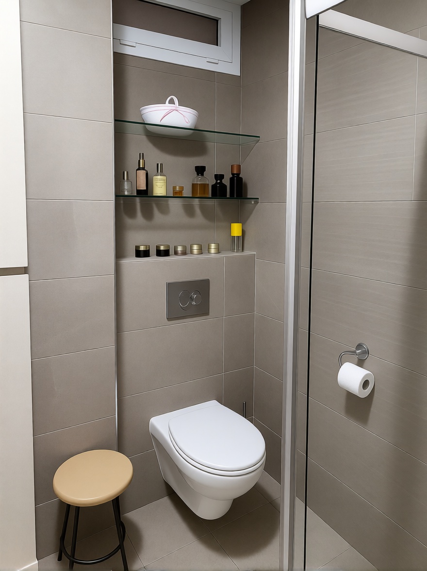 Beachfront flat in Fuengirola — Bathroom
