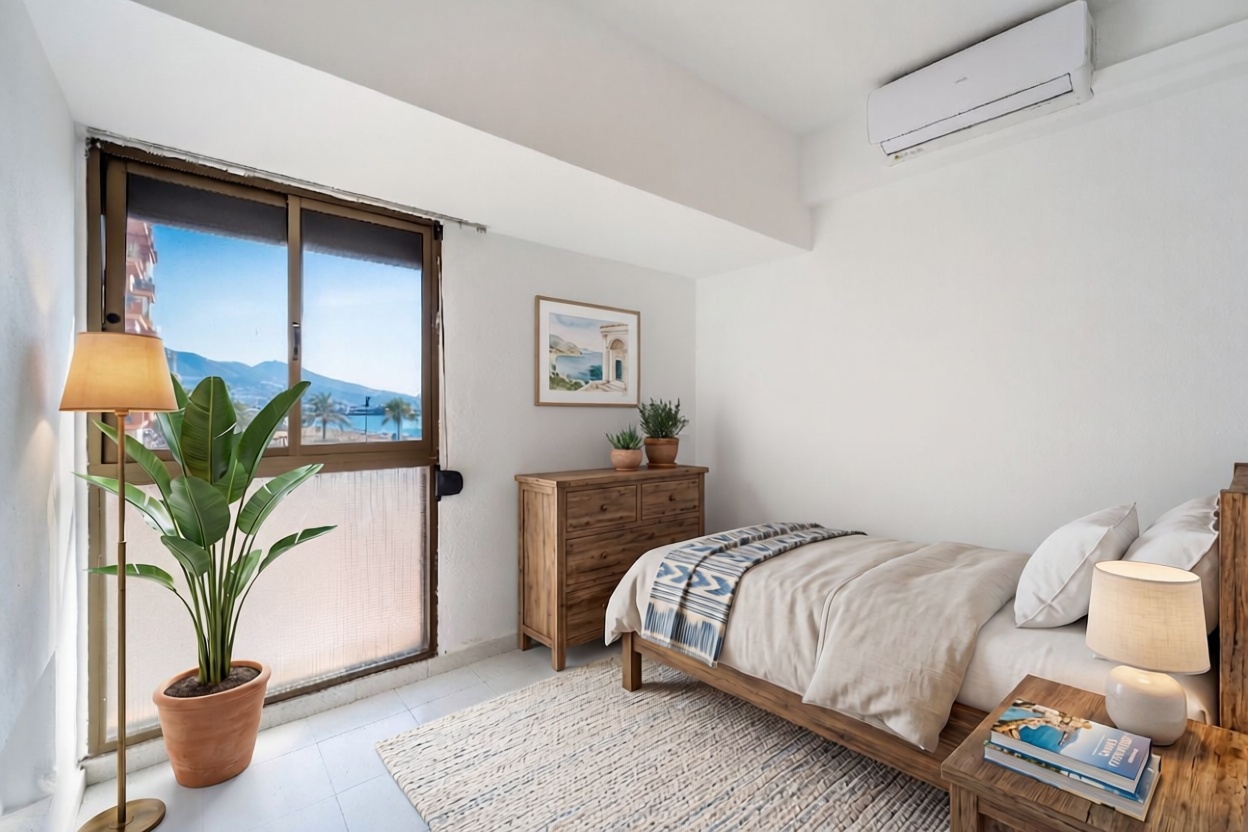 Apartamento em primeira linha de praia em Fuengirola — Quarto