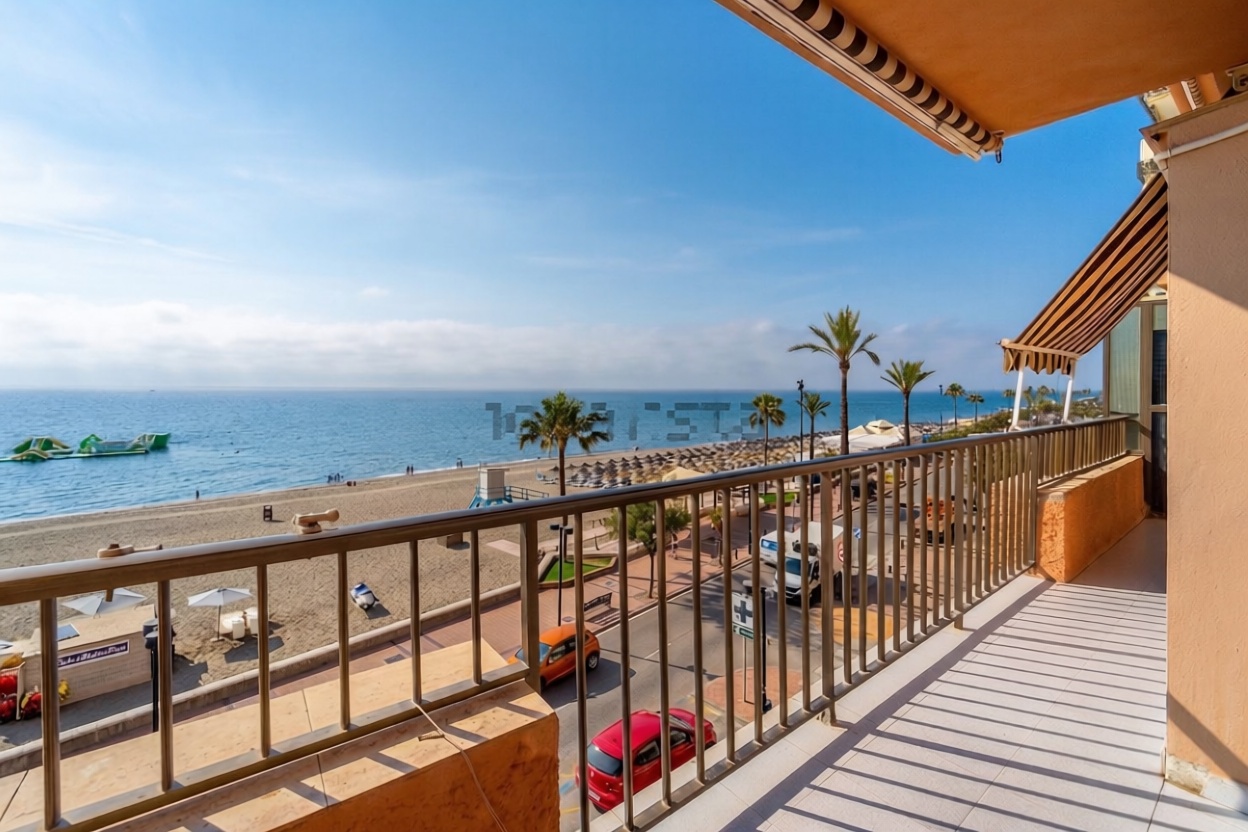 Apartamento em primeira linha de praia em Fuengirola