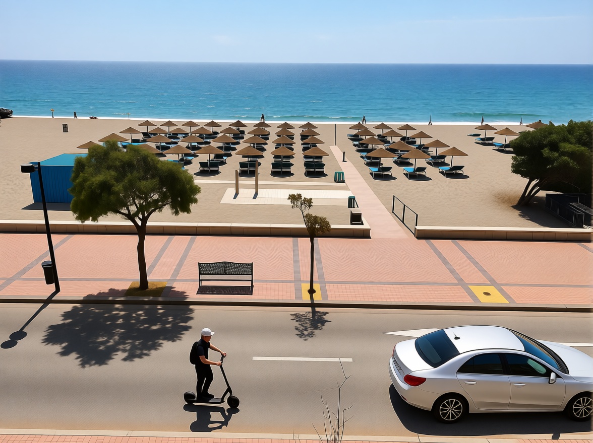 Piso en primera línea de playa en Fuengirola — Vista mar