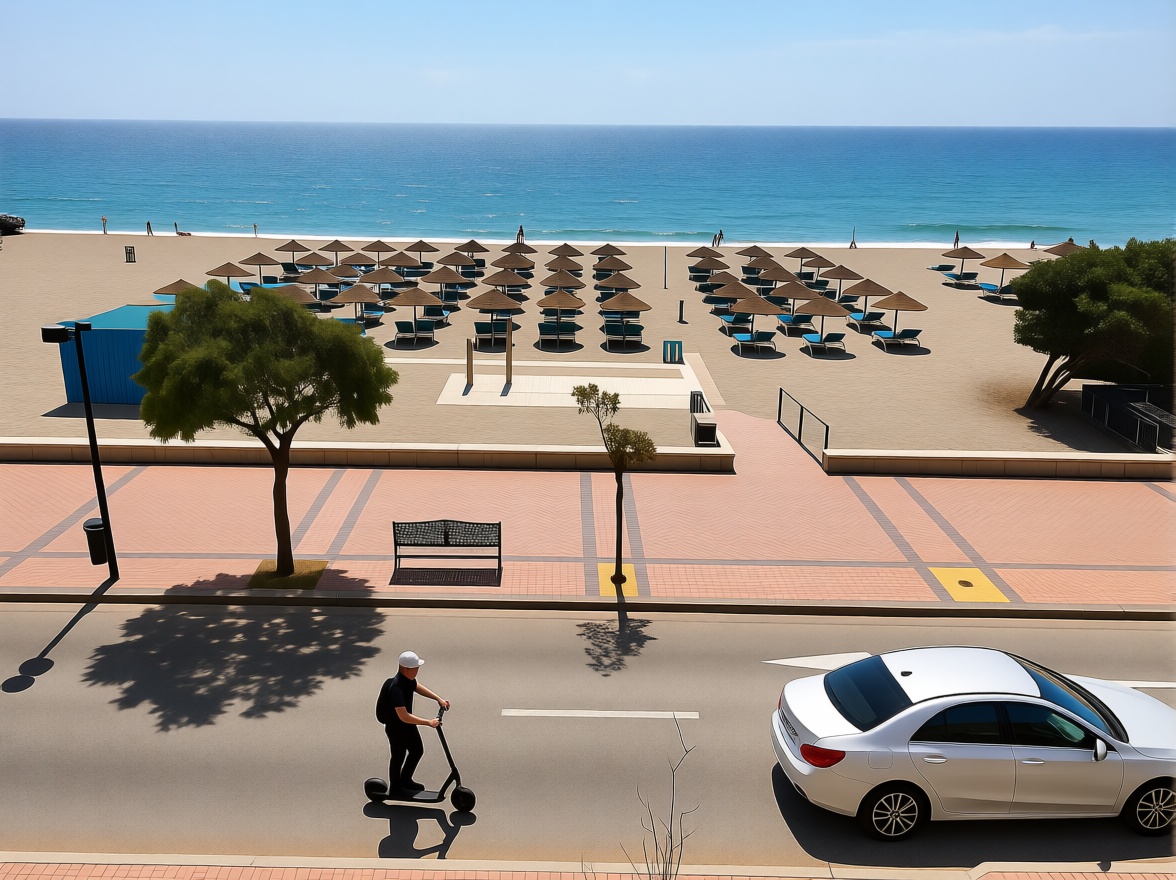 Appartement en première ligne de plage à Fuengirola — Vue mer