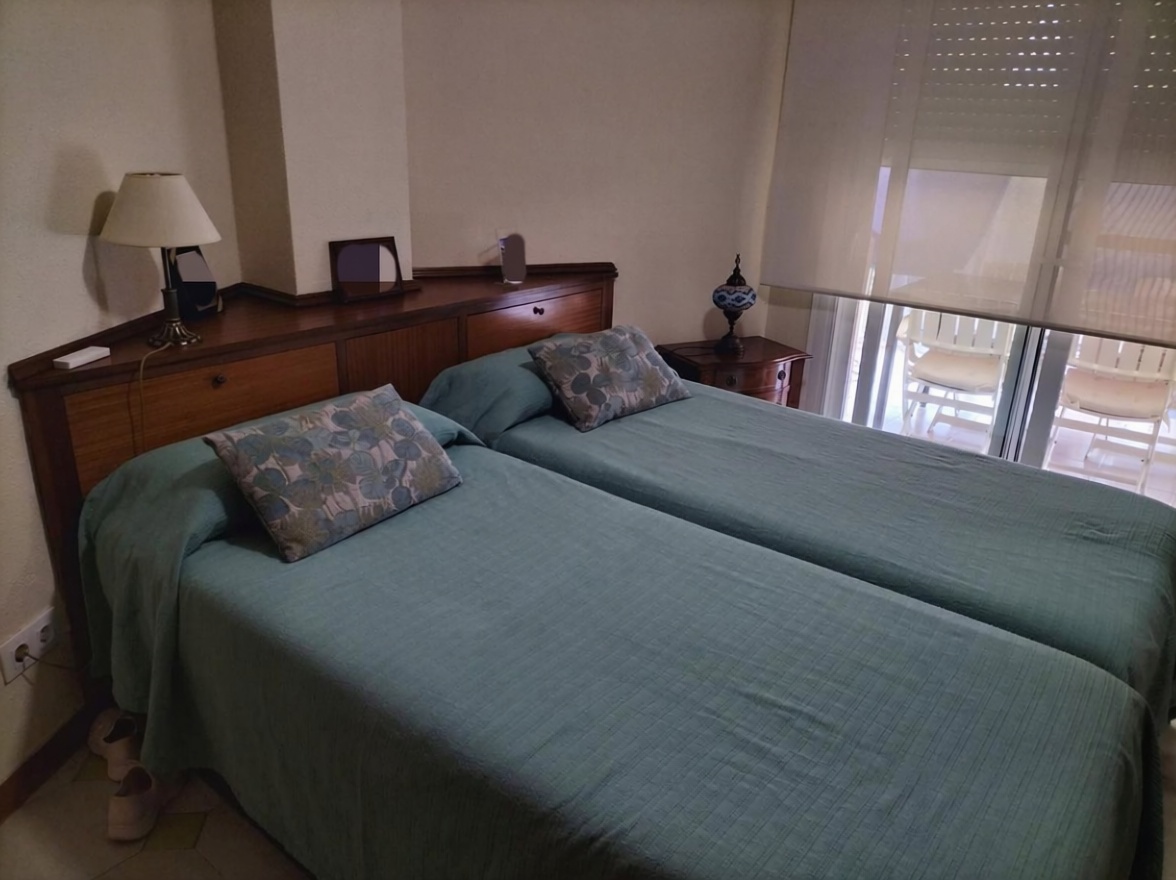 Appartement en première ligne de plage à Fuengirola — Chambre
