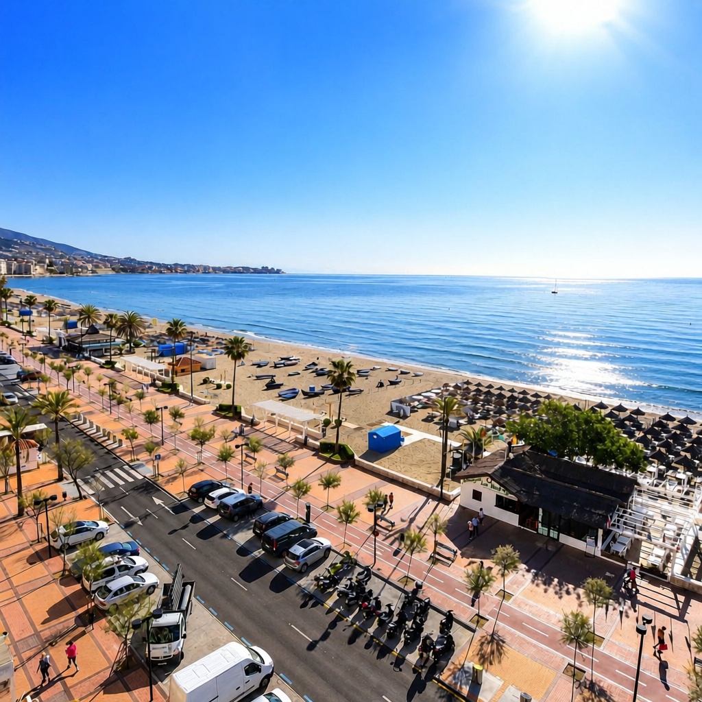Appartement en première ligne de plage à Fuengirola