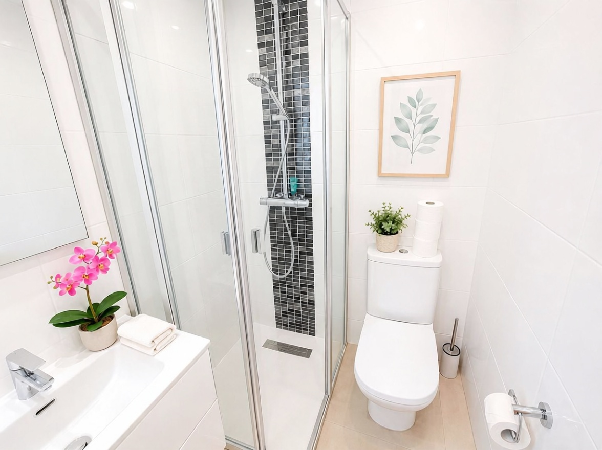 Appartement en première ligne de plage à Fuengirola — Sanitaires