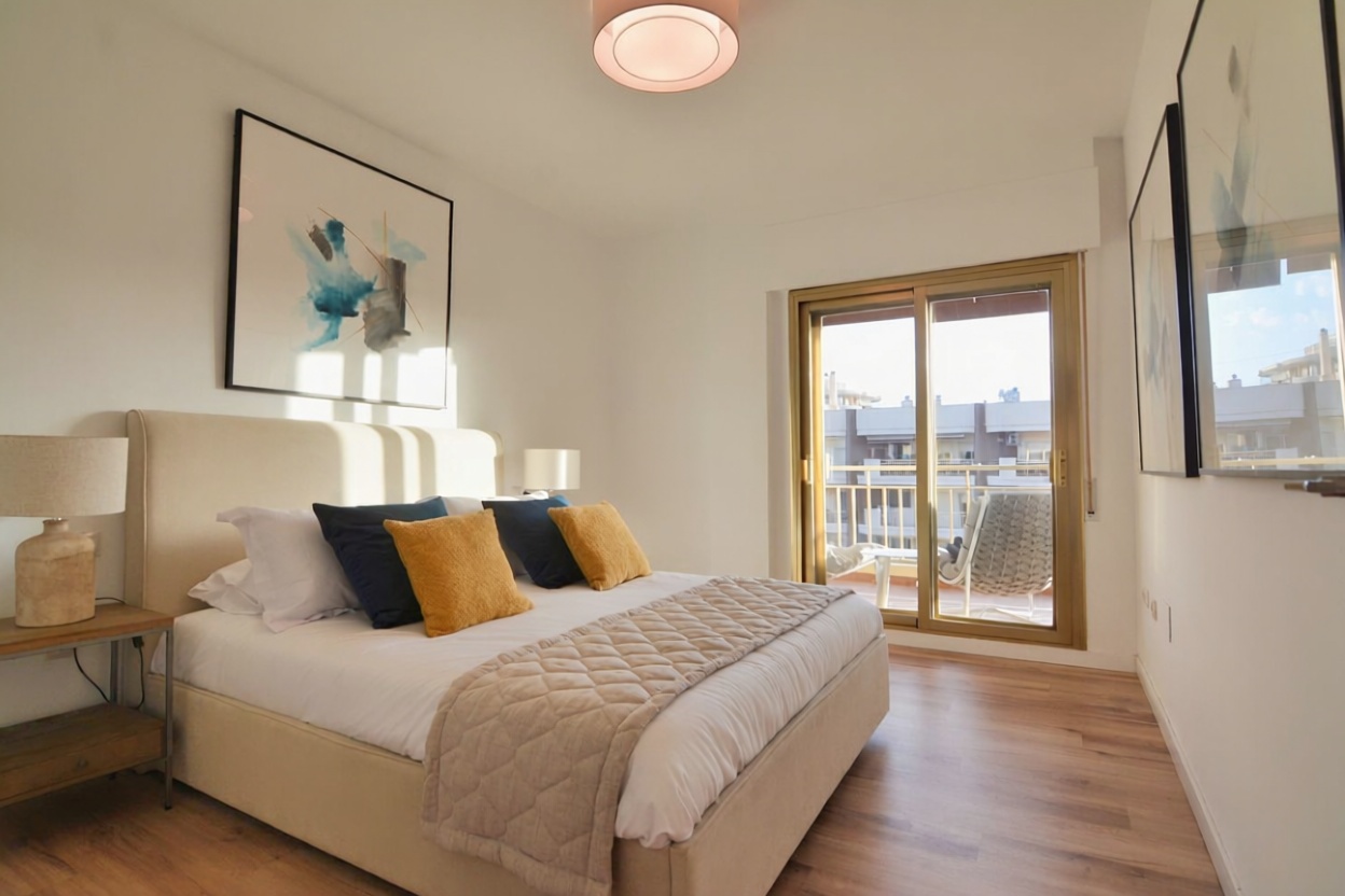 Ático en primera línea de mar en Fuengirola — Baño