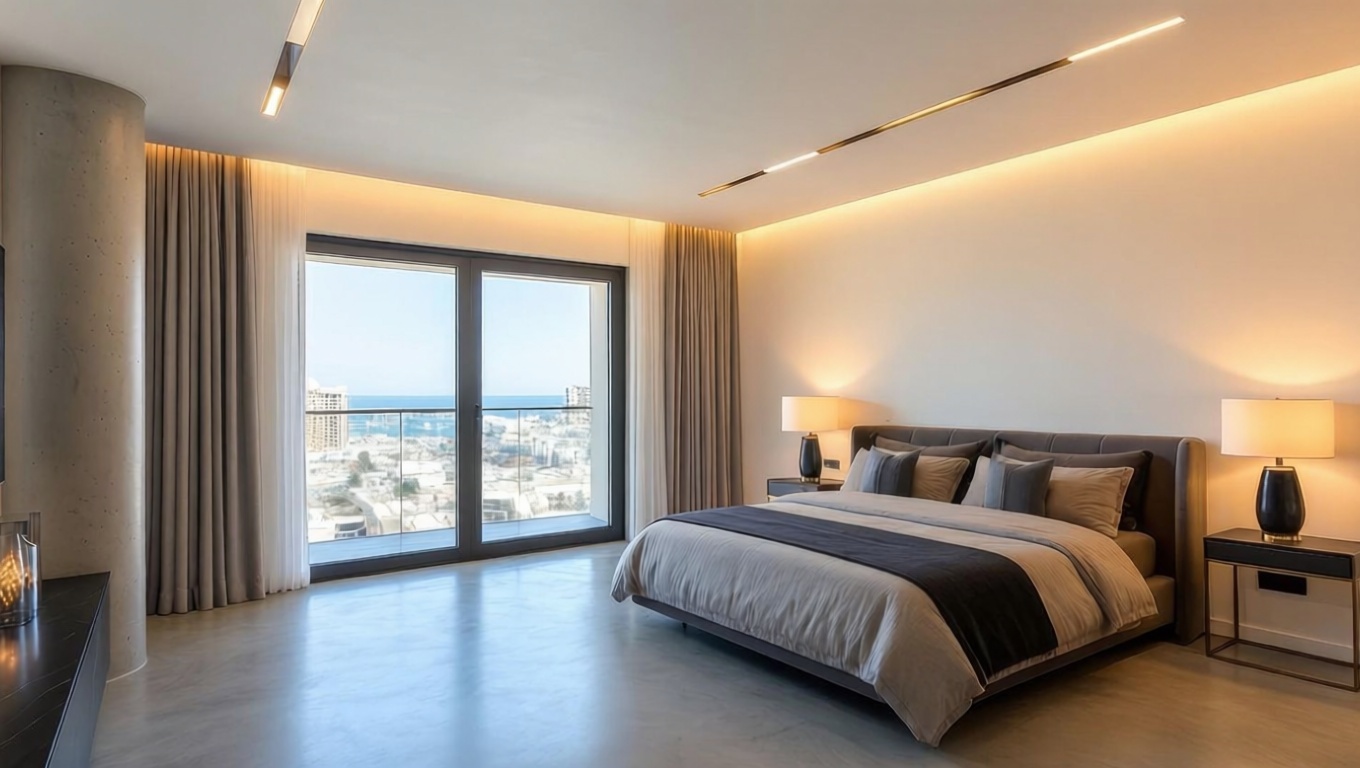 Appartement en première ligne de plage à Fuengirola — Chambre