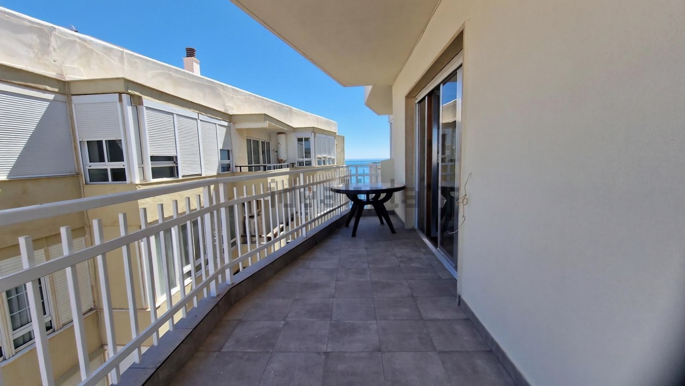 Appartement en première ligne de plage à Fuengirola — Terrasse mer