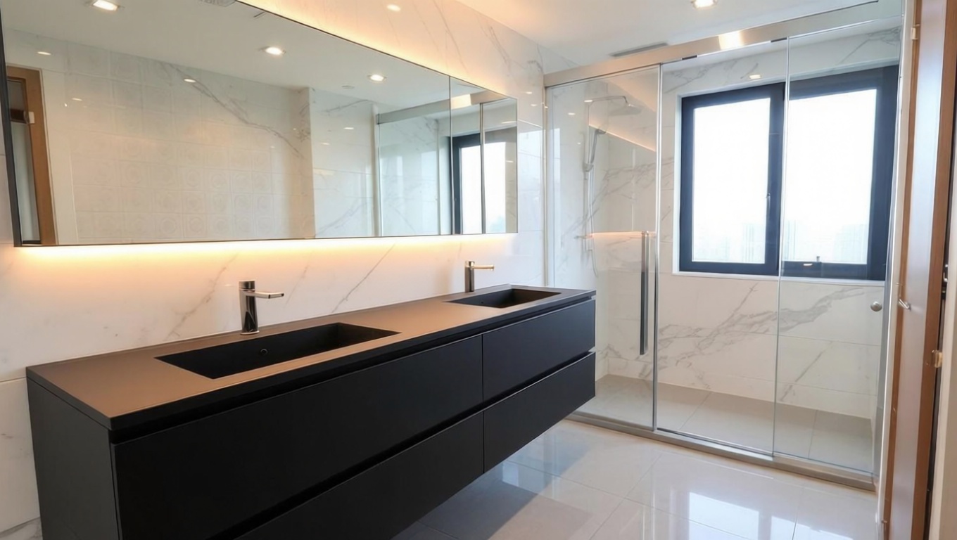 Appartement en première ligne de plage à Fuengirola — Sanitaires