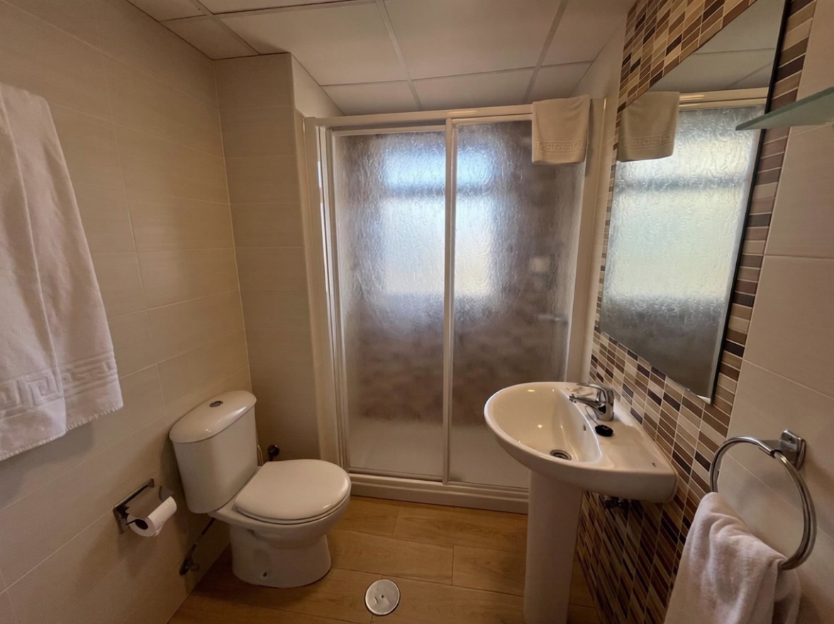 Appartement en première ligne de plage à Fuengirola — Sanitaires