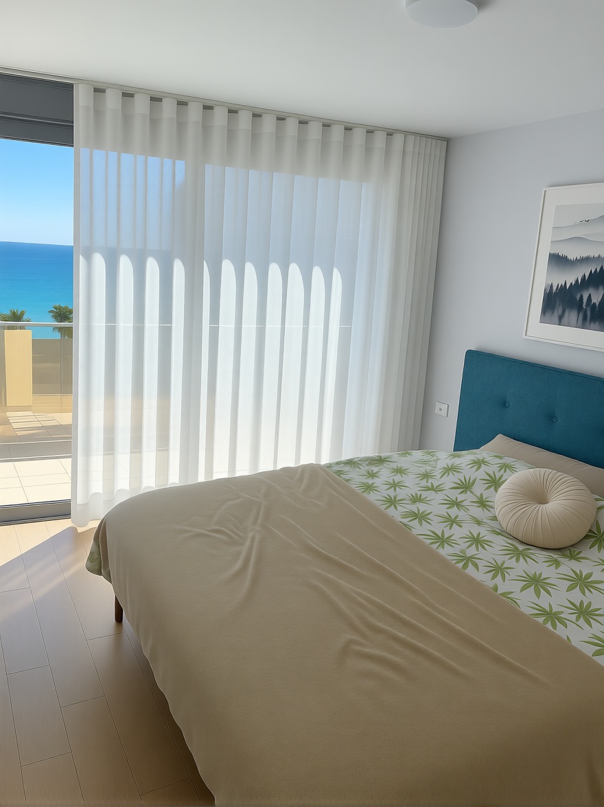 Apartamento à venda pé na areia em Calpe — Quarto