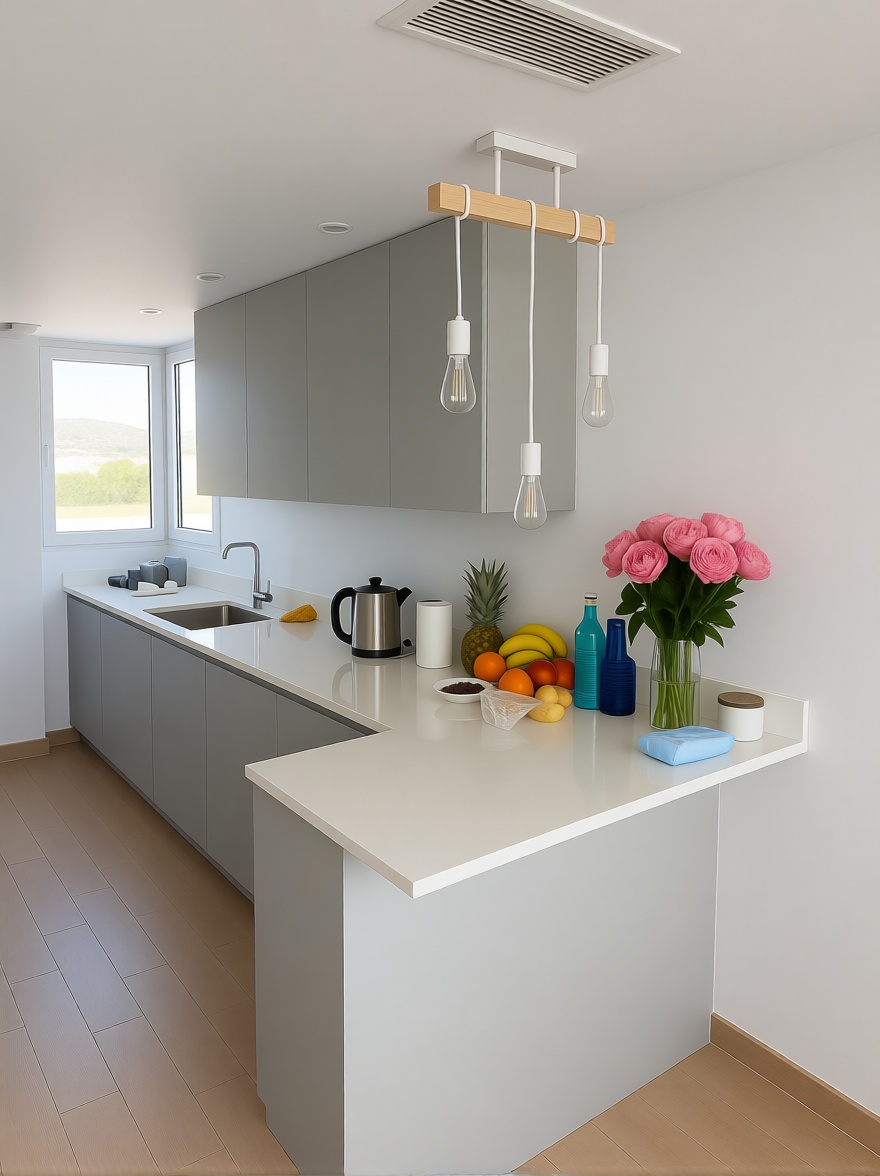 Apartamento à venda pé na areia em Calpe — Cozinha