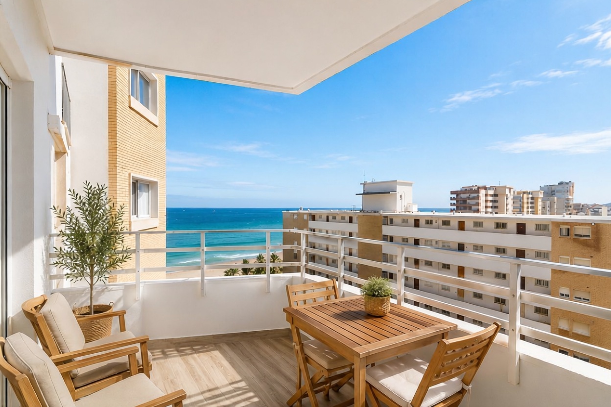 Appartement en première ligne de plage à Fuengirola