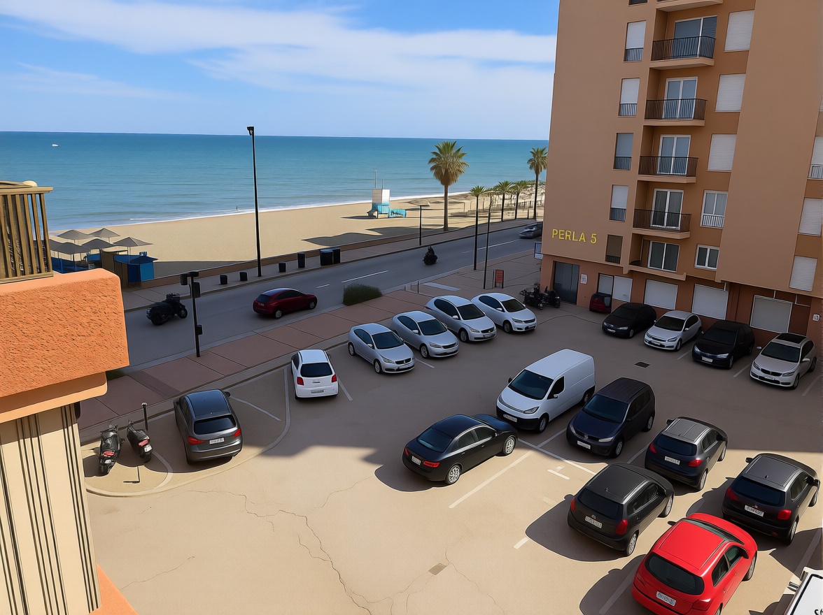 Appartement en première ligne de plage à Fuengirola — Vue mer