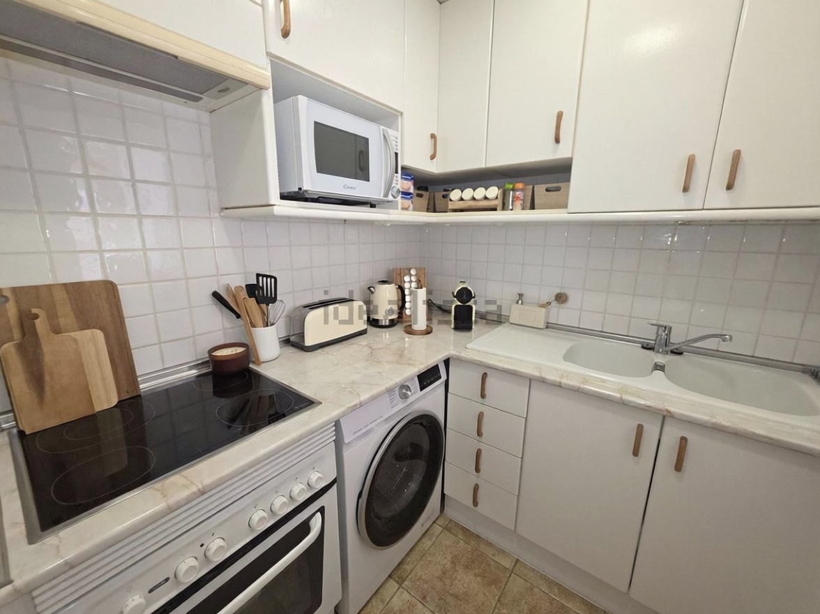 Appartement en première ligne de plage à Fuengirola — Cuisine