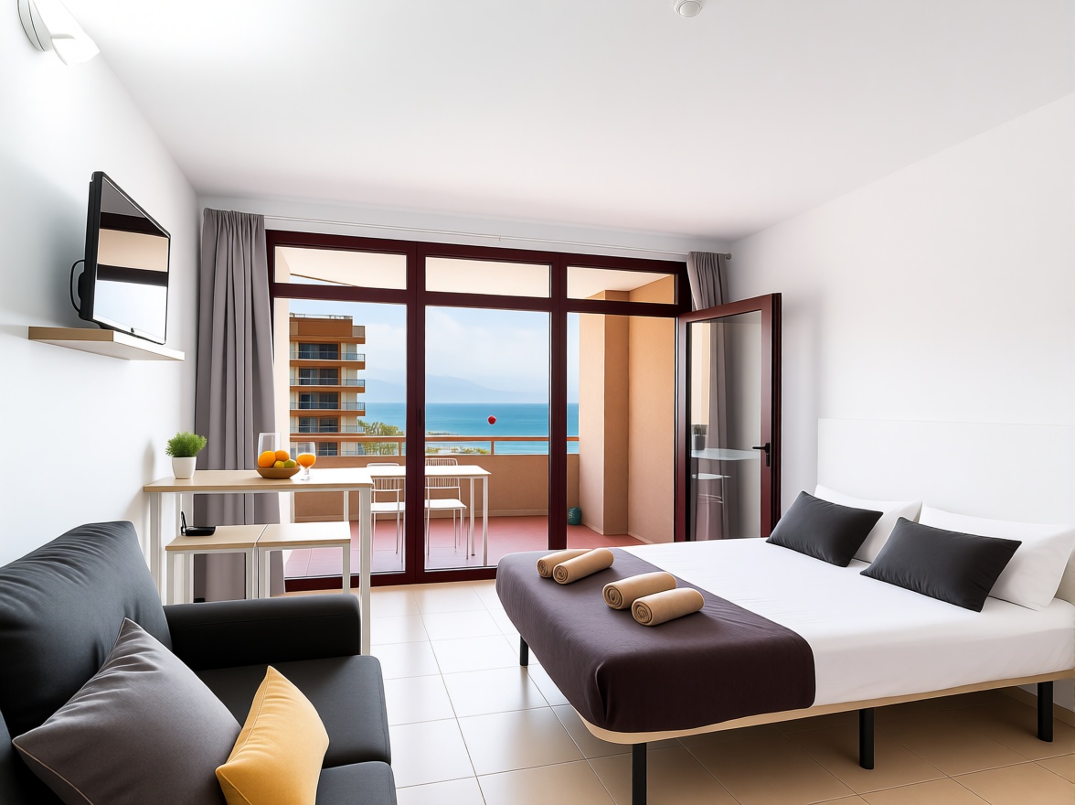 Piso en primera línea de playa en Fuengirola — Dormitorio
