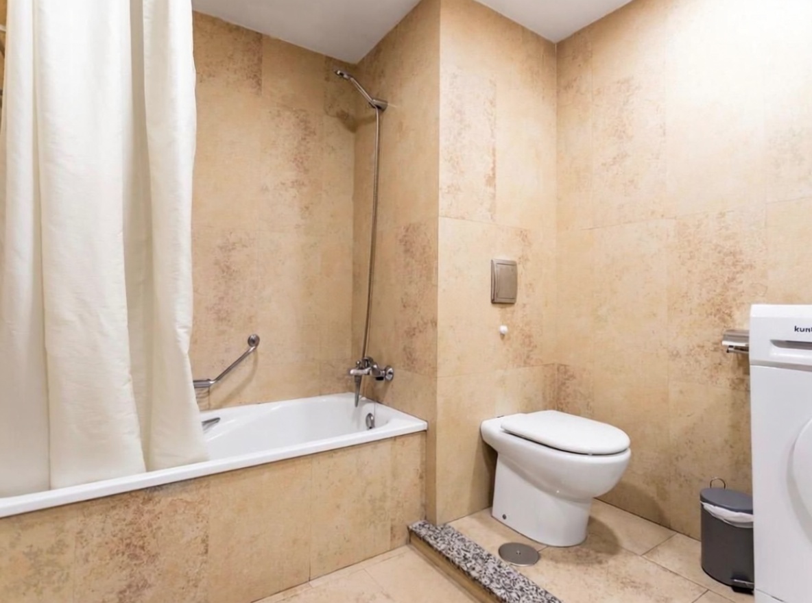 Studio en première ligne de plage à Fuengirola — Sanitaires