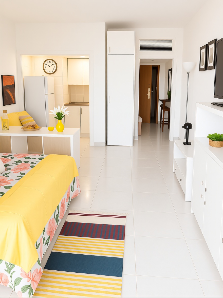Appartement en première ligne de plage à Fuengirola — Chambre