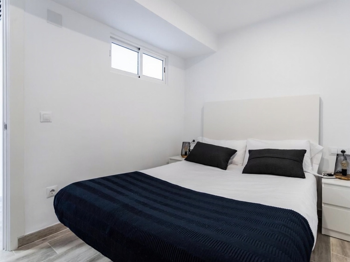 Appartement en première ligne de plage à Fuengirola — Chambre