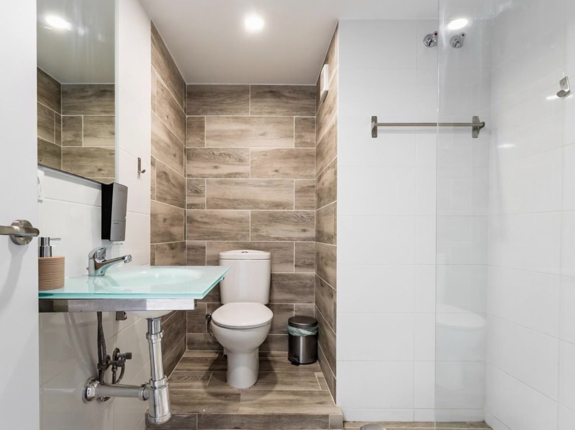 Appartement en première ligne de plage à Fuengirola — Sanitaires