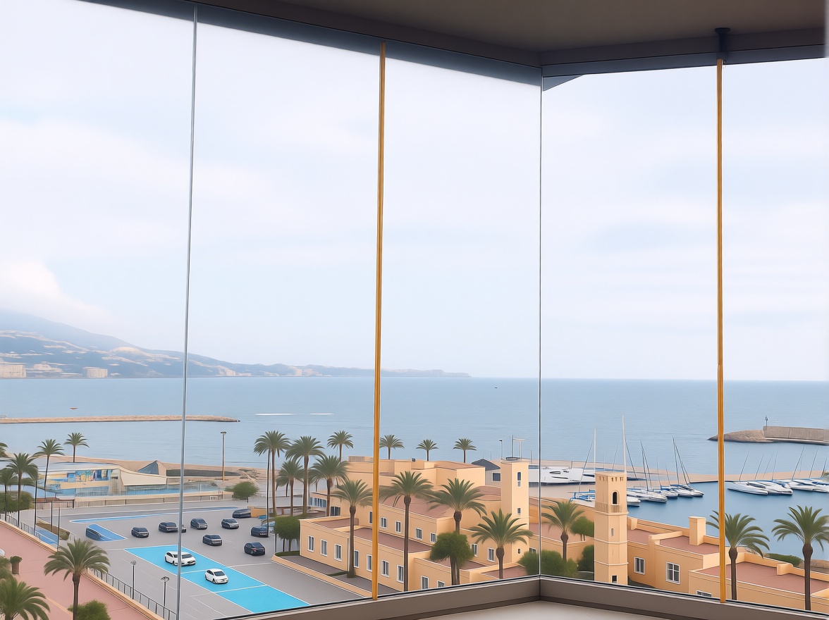 Studio en première ligne de plage à Fuengirola — Vue mer