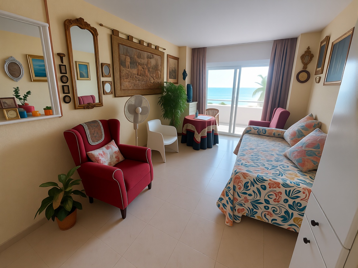 Appartement en première ligne de plage à Fuengirola — Séjour