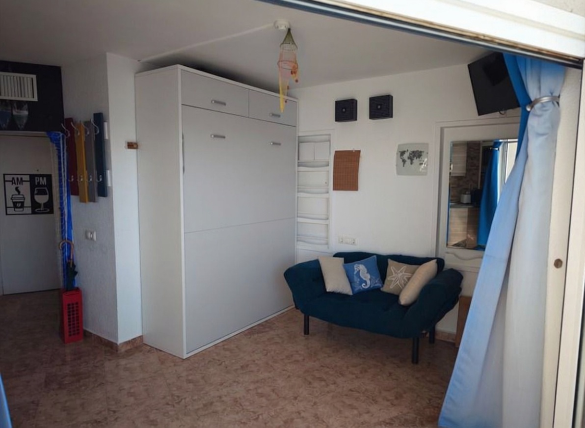 Studio en première ligne de plage à Fuengirola — Séjour