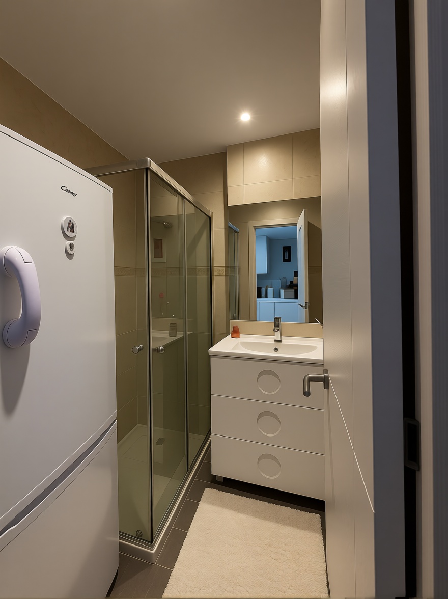 Appartement en première ligne de plage à Fuengirola — Sanitaires