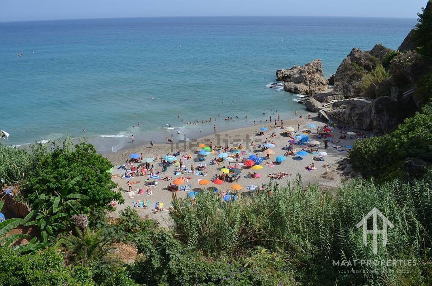 Ático en primera línea de mar en Mijas — Vista mar