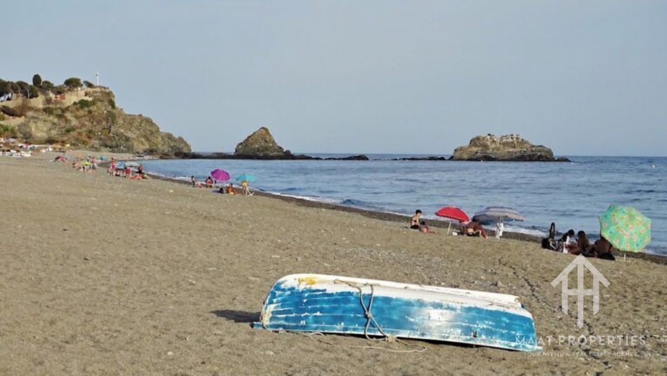Ático en primera línea de mar en Mijas — Vista mar