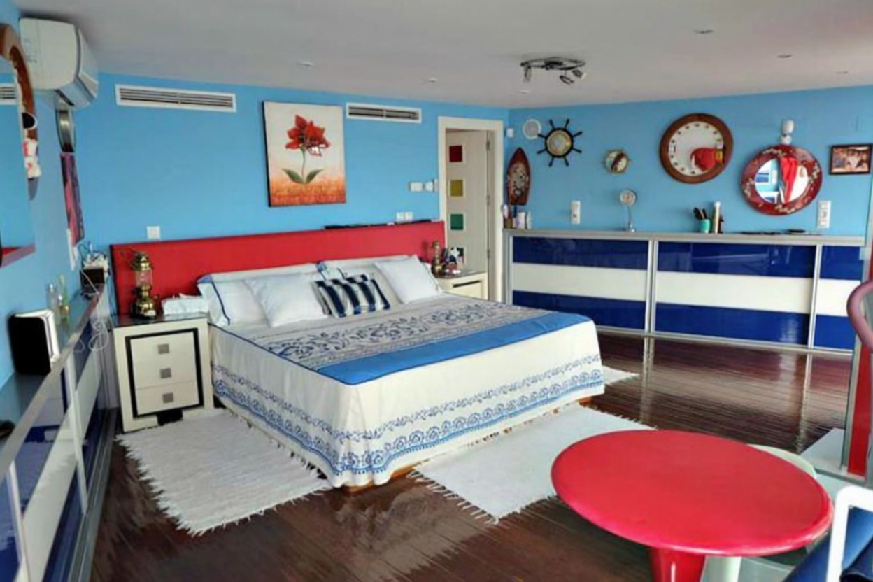 Chalet avec accès direct à la plage à Mijas — Chambre