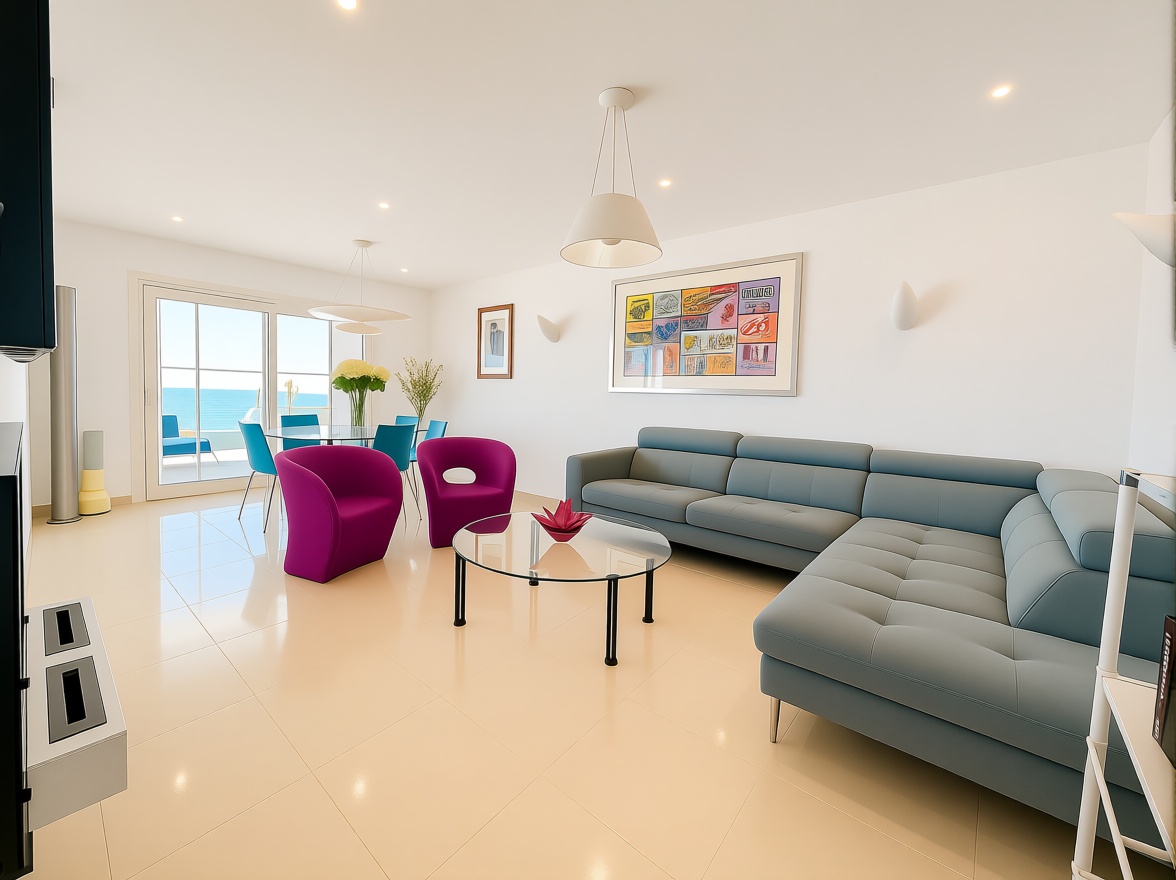 Chalet con acceso directo a playa en Mijas — Salón