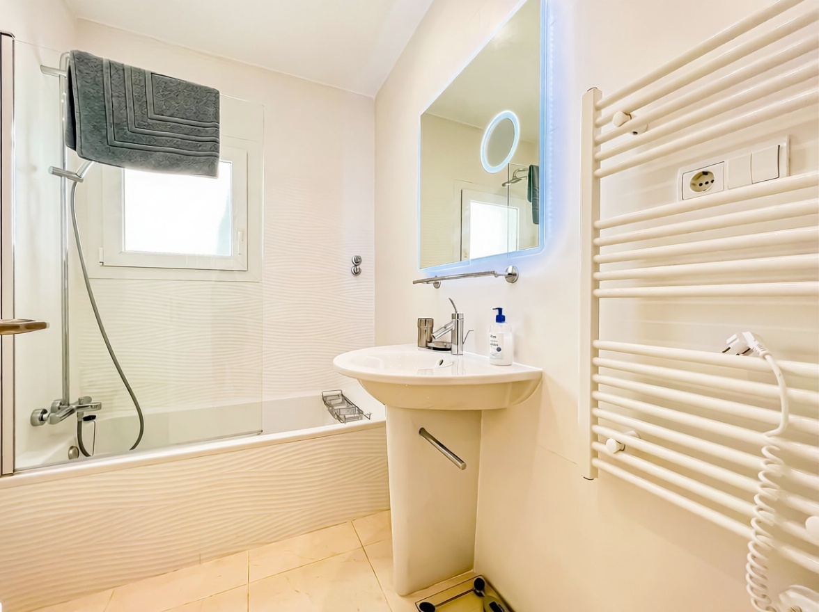 Chalet con acceso directo a playa en Mijas — Baño