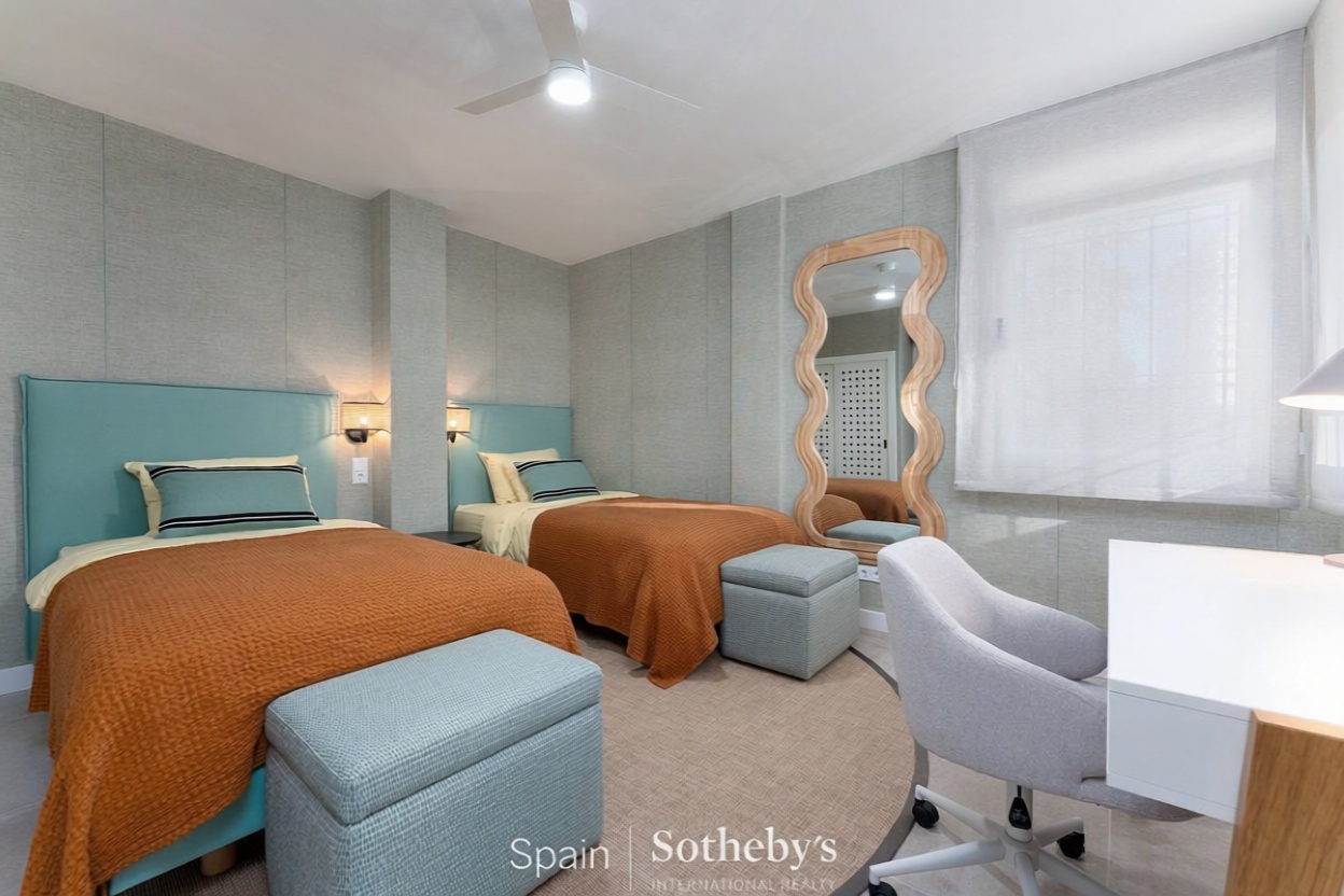 Ático en primera línea de mar en Mijas — Baño
