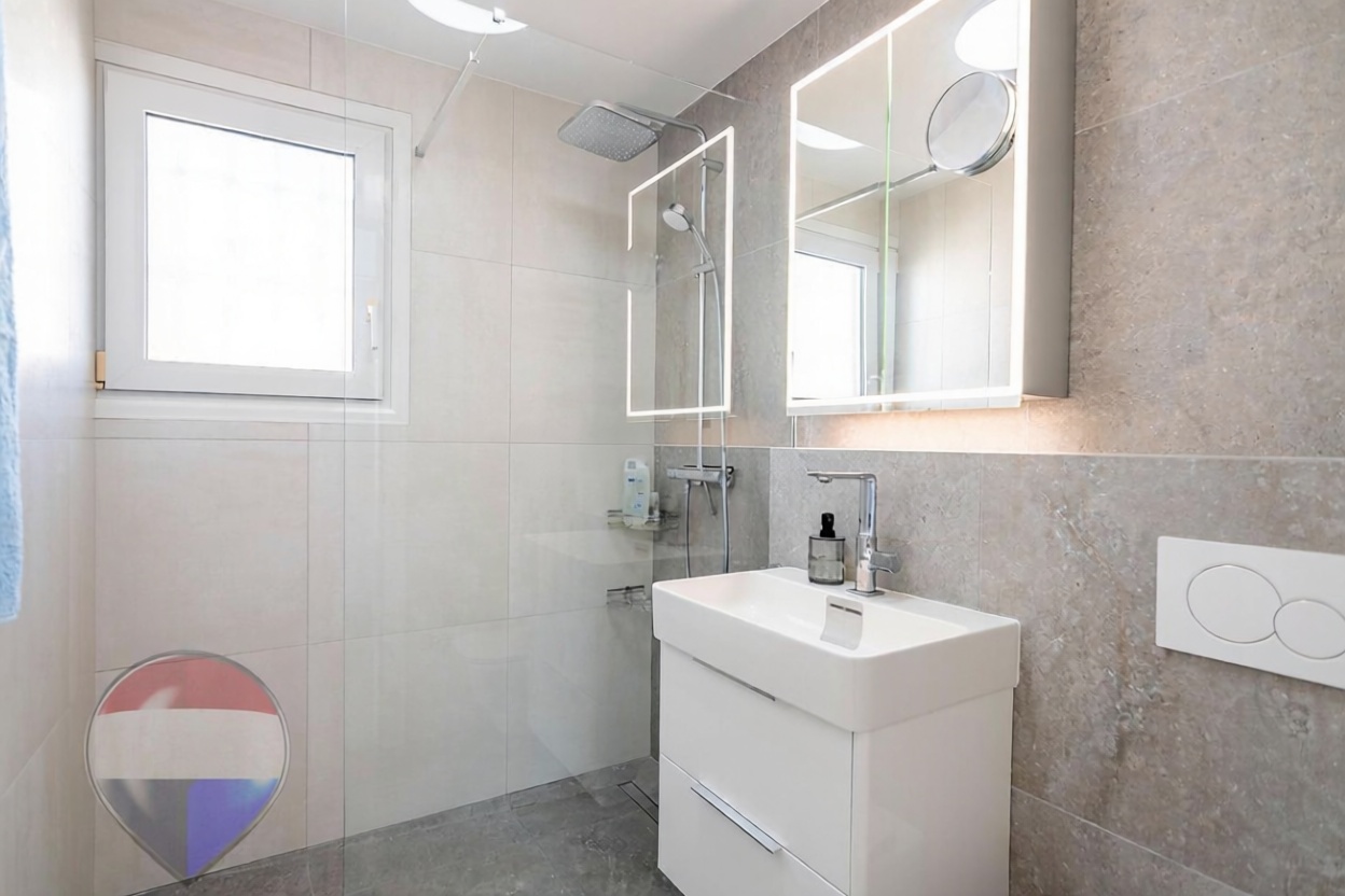 Chalet avec accès direct à la plage à Mijas — Sanitaires
