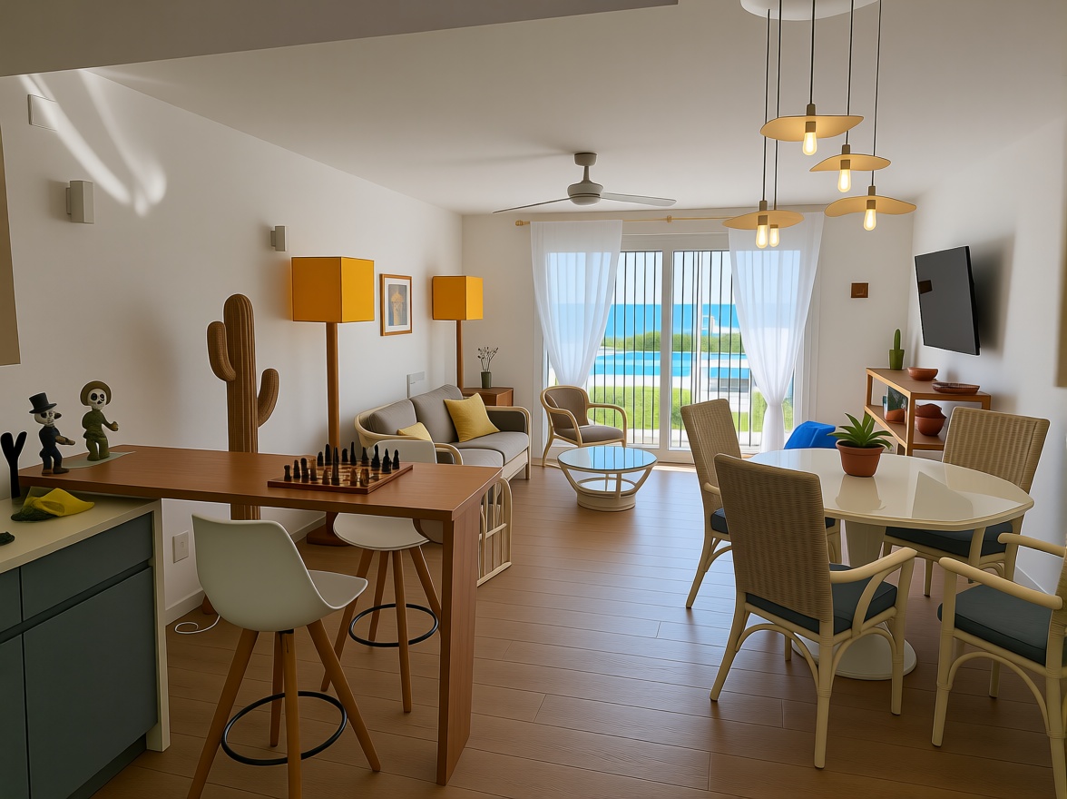 Duplex en première ligne de plage à Mijas — Séjour