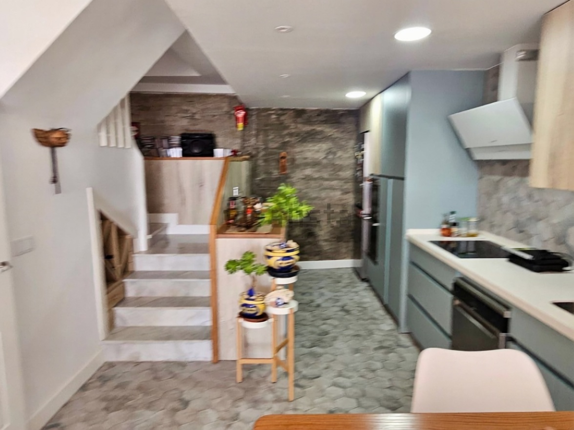 Duplex en première ligne de plage à Mijas — Cuisine