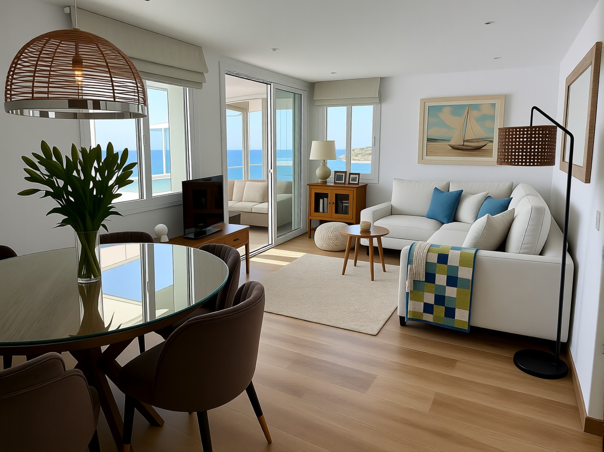 Piso en primera línea de playa en Mijas — Salón