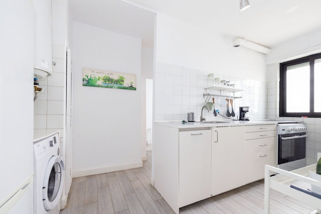 Chalet con acceso directo a playa en Mijas — Cocina