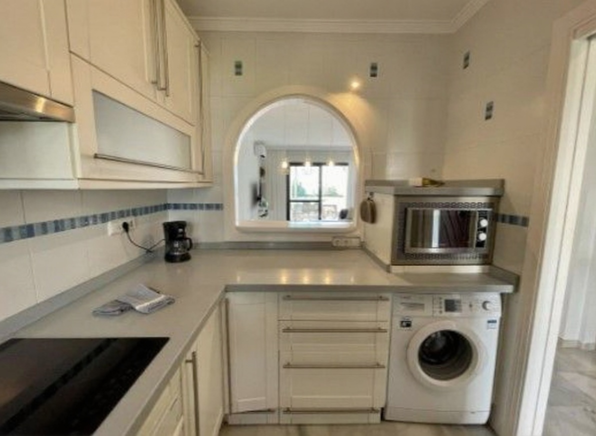 Chalet avec accès direct à la plage à Mijas — Cuisine