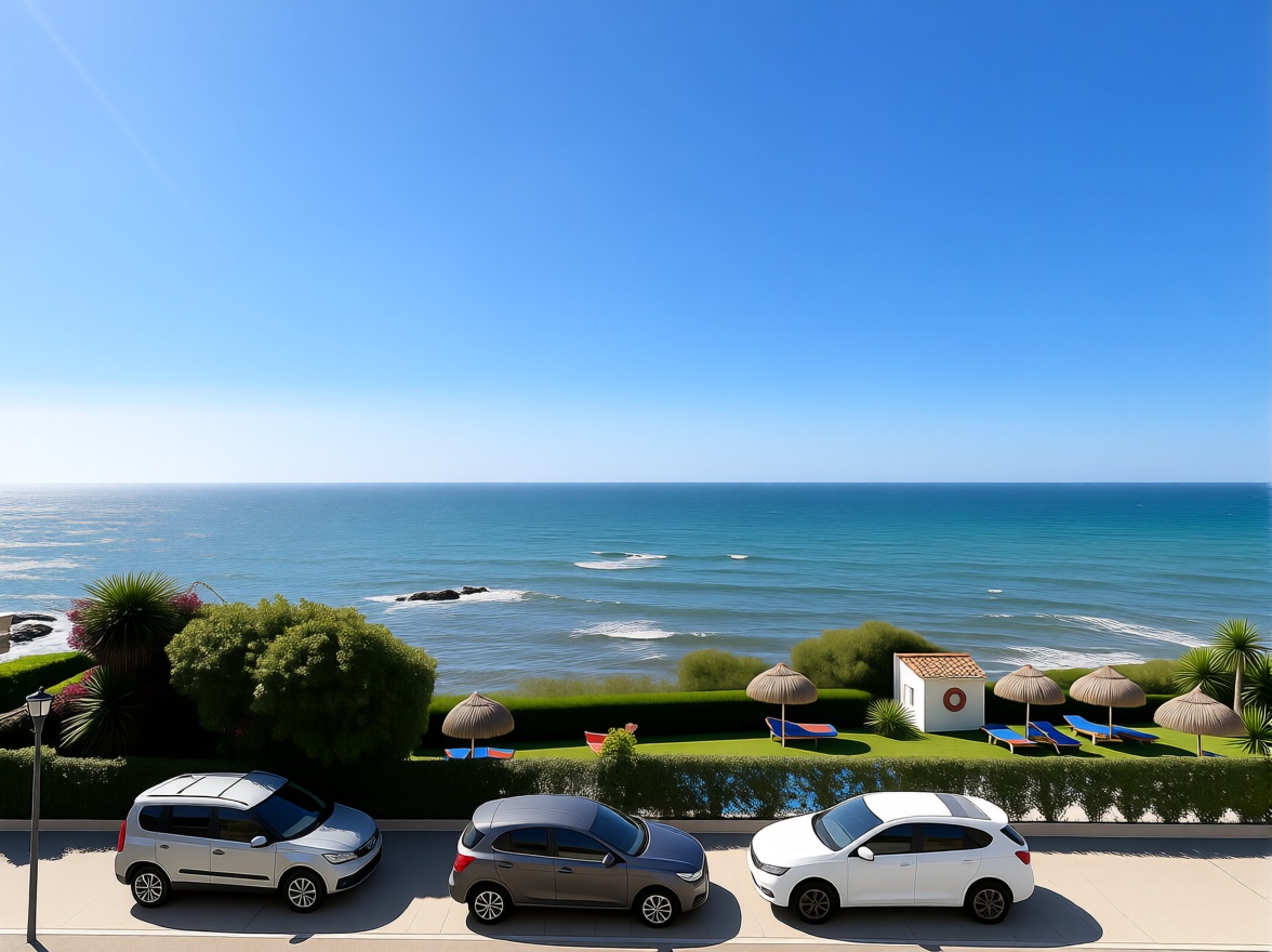 Ático en primera línea de mar en Mijas — Vista mar