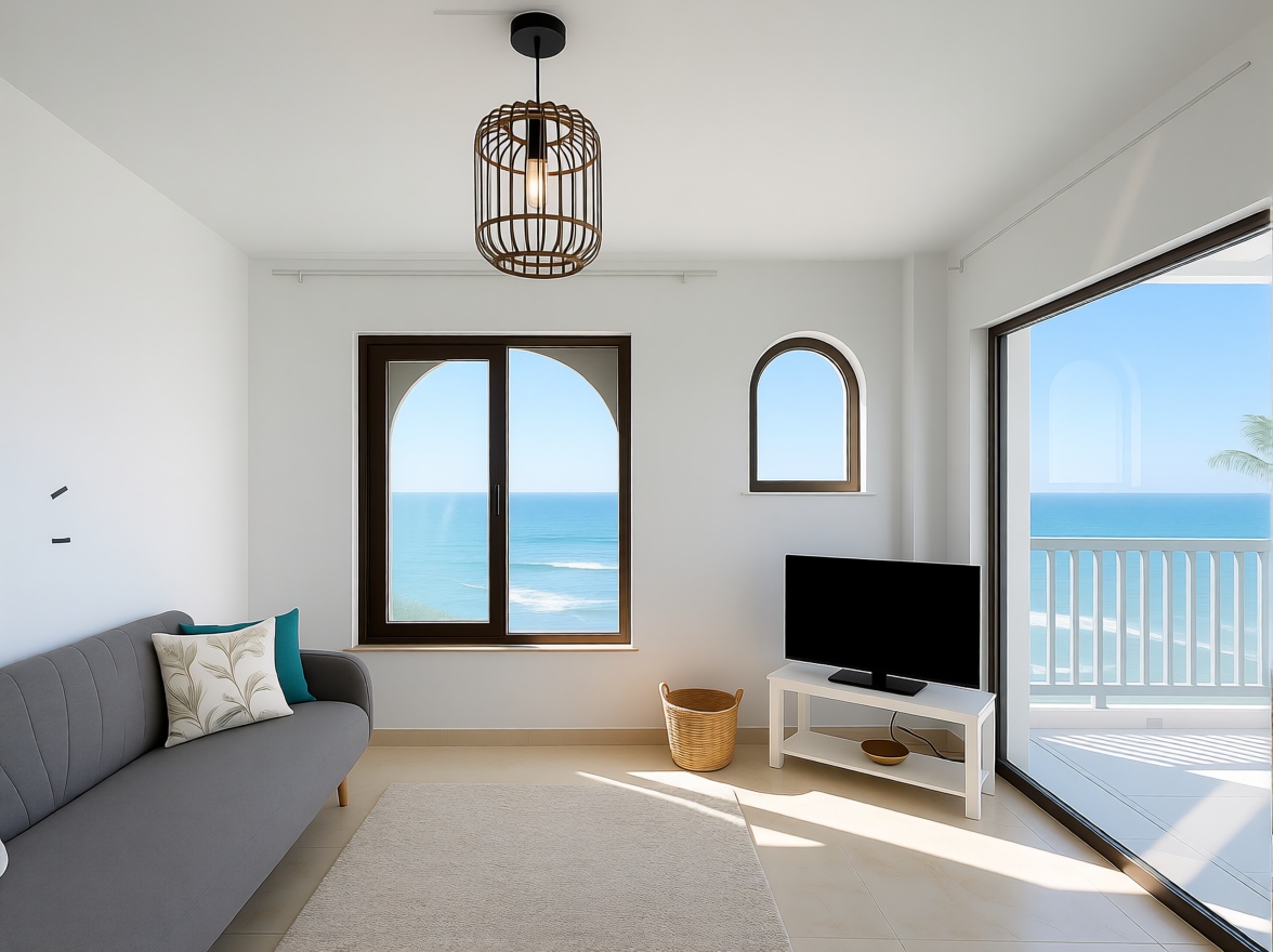 Ático en primera línea de mar en Mijas — Salón