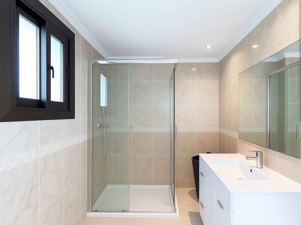 Ático en primera línea de mar en Mijas — Baño
