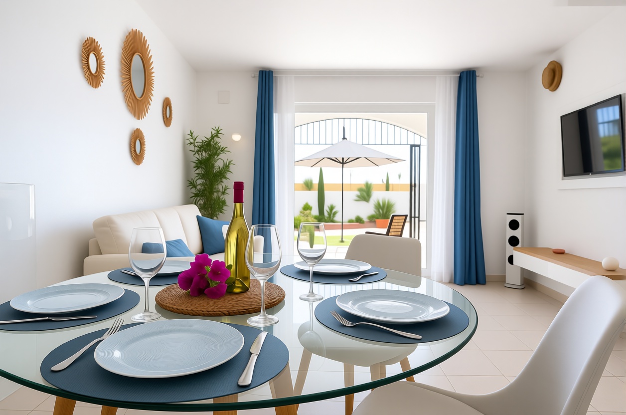 Chalet con acceso directo a playa en Mijas — Salón