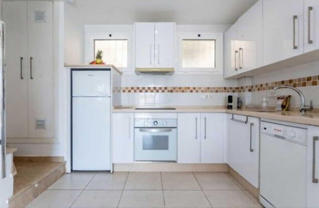 Chalet con acceso directo a playa en Mijas — Cocina