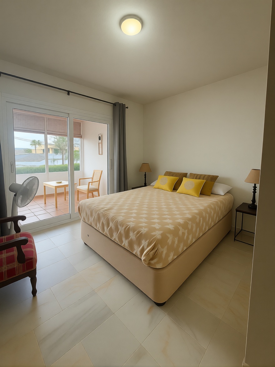 Piso en primera línea de playa en Mijas — Baño