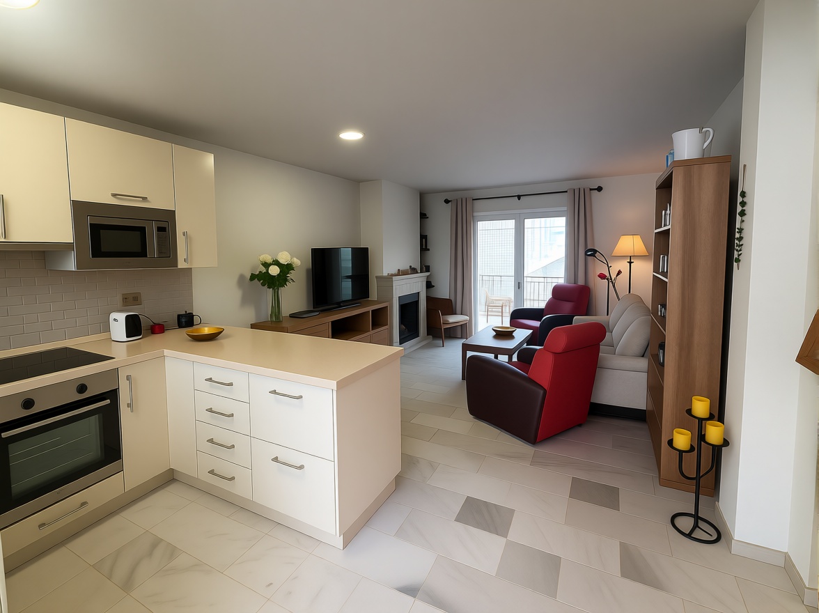 Piso en primera línea de playa en Mijas — Cocina