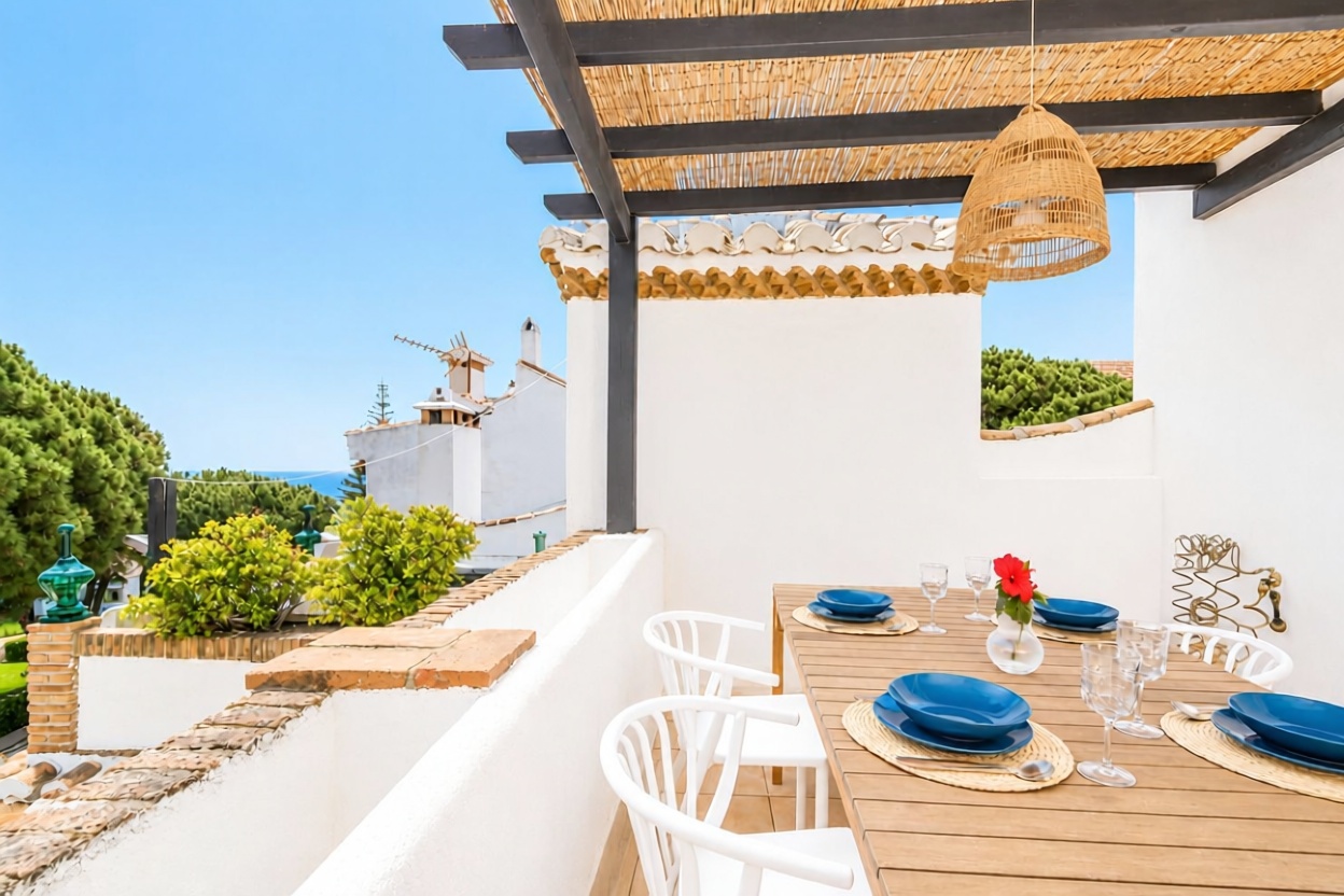 Chalet con acceso directo a playa en Mijas