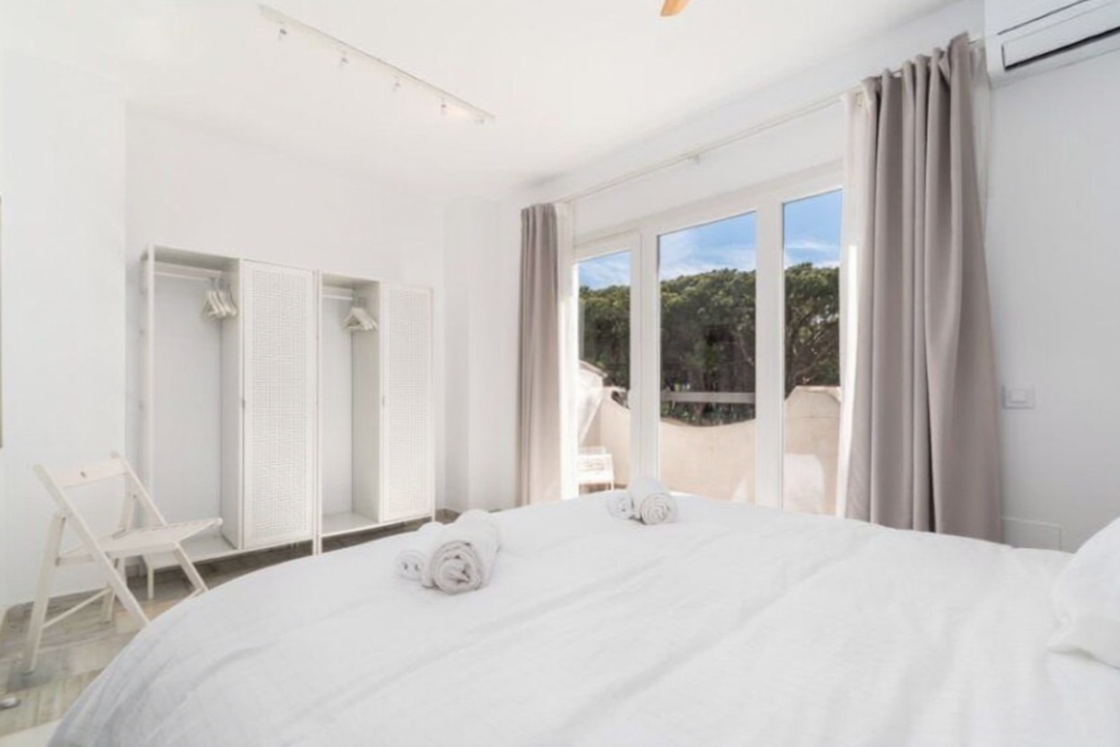 Chalet avec accès direct à la plage à Mijas — Chambre