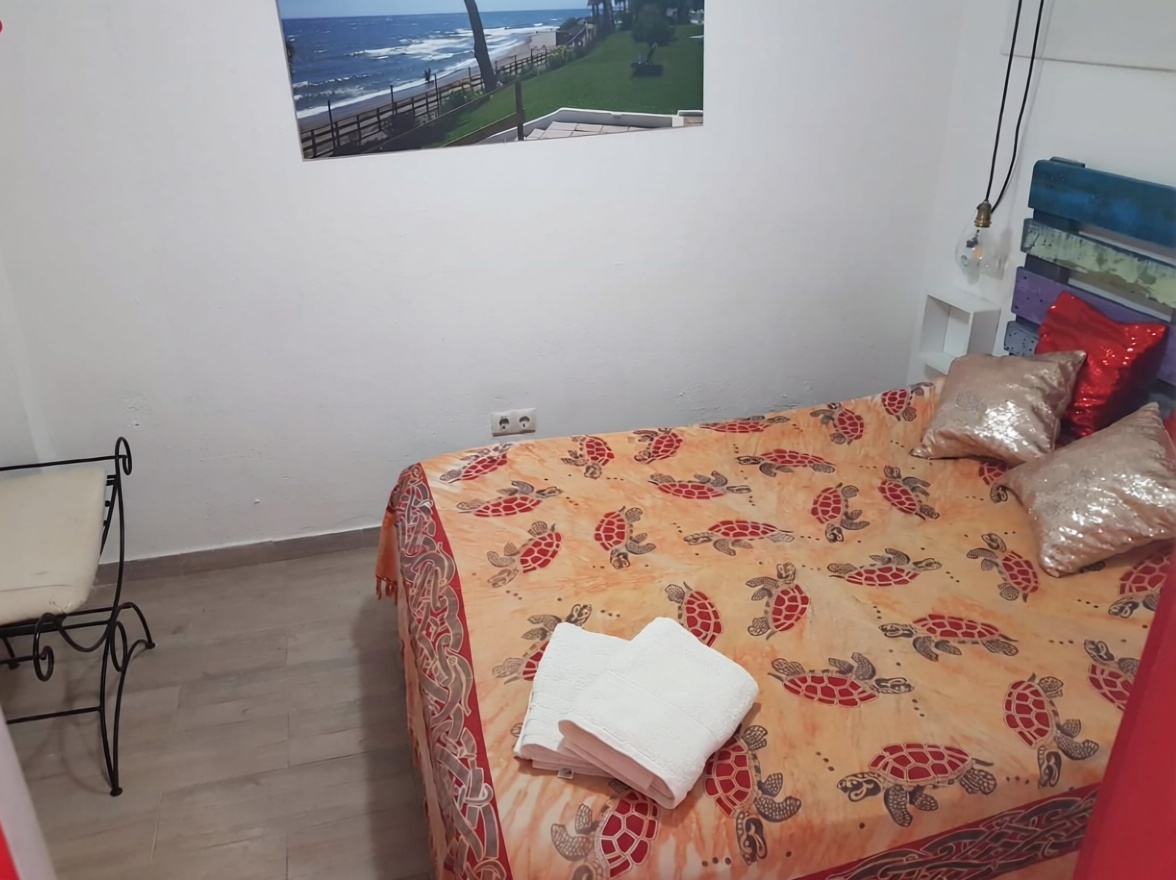 Квартира первая линия пляжа в Mijas — Спальня